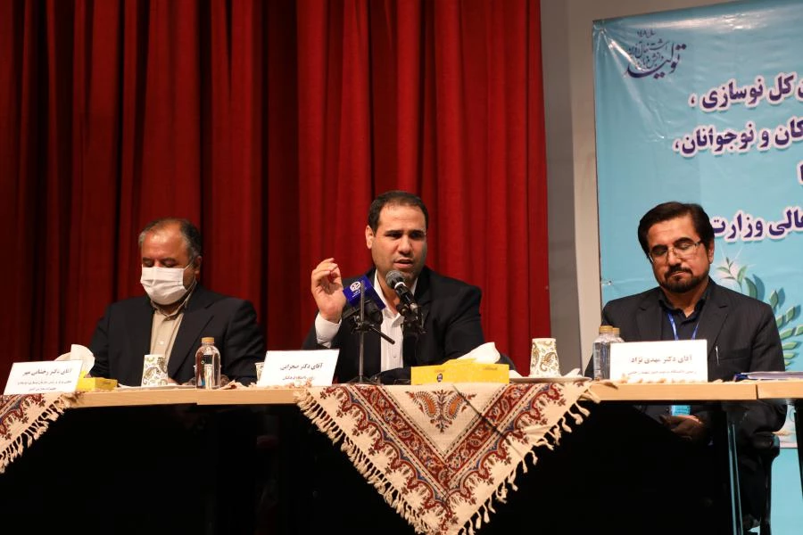 نشست هم اندیشی وزیر آموزش و پرورش با اعضای هیات رئیسه و مدیران استانی دانشگاه فرهنگیان؛ وزارت آموزش و پرورش؛ در سالن حجاب تهران   21