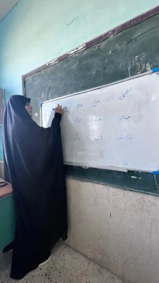 اردوی جهادی دانشجویان خواهر دانشگاه فرهنگیان تهران 9