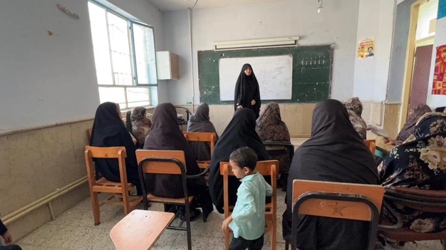 اردوی جهادی دانشجویان خواهر دانشگاه فرهنگیان تهران 12