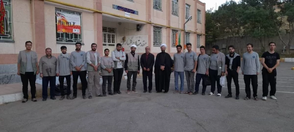 برگزاری گروه جهادی دانشجویان دانشگاه فرهنگیان آذربایجان شرقی در منطقه ورزقان( بخش خاروانا ) 2