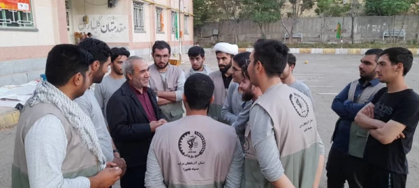 برگزاری گروه جهادی دانشجویان دانشگاه فرهنگیان آذربایجان شرقی در منطقه ورزقان( بخش خاروانا ) 6