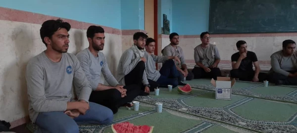 برگزاری گروه جهادی دانشجویان دانشگاه فرهنگیان آذربایجان شرقی در منطقه ورزقان( بخش خاروانا ) 7