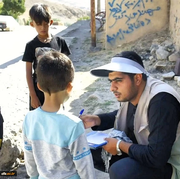 اردوی جهادی دانشجویان دانشگاه فرهنگیان آذربایجان شرقی در منطقه ورزقان (بخش خاروانا)
 7