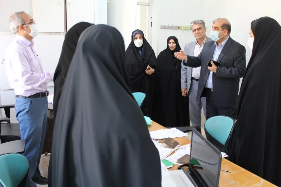 بازدید از روند انجام مصاحبه پذیرفته شدگان 1401