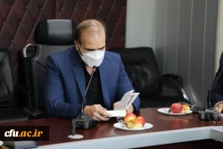 نخستین نشست خبری سرپرست دانشگاه فرهنگیان با اصحاب رسانه  2