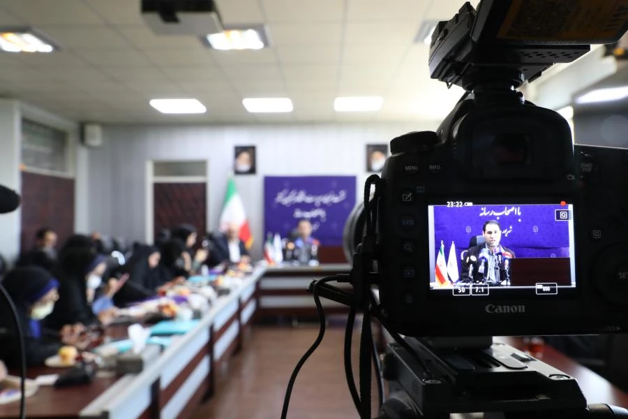 نخستین نشست خبری سرپرست دانشگاه فرهنگیان با اصحاب رسانه  16