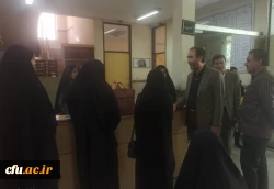 بازدید مسئولین دانشگاه فرهنگیان کرمانشاه از روند انجام مصاحبه پذیرفته شدگان 1401 2