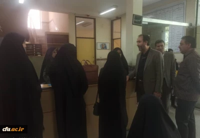 بازدید مسؤولان دانشگاه فرهنگیان کرمانشاه از روند انجام مصاحبه پذیرفته شدگان 1401 دانشگاه