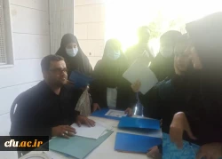 بازدید مسئولین دانشگاه فرهنگیان کرمانشاه از روند انجام مصاحبه پذیرفته شدگان 1401 4