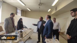 بازدید دکتر بلاغی از روند مصاحبه داوطلبان ورود به دانشگاه فرهنگیان و کلاس های مهارت آموزان ماده 28 3
