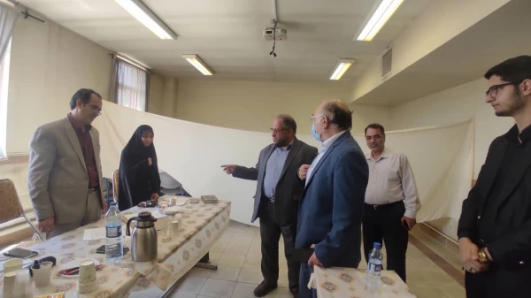 بازدید دکتر بلاغی از روند مصاحبه داوطلبان ورود به دانشگاه فرهنگیان و کلاس های مهارت آموزان ماده 28 3