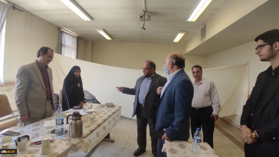 بازدید دکتر بلاغی از روند مصاحبه داوطلبان ورود به دانشگاه فرهنگیان و کلاس های مهارت آموزان ماده 28 3