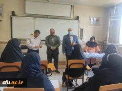 بازدید دکتر بلاغی از روند مصاحبه داوطلبان ورود به دانشگاه فرهنگیان و کلاس های مهارت آموزان ماده 28 6