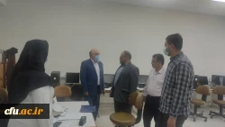 بازدید دکتر بلاغی از روند مصاحبه داوطلبان ورود به دانشگاه فرهنگیان و کلاس های مهارت آموزان ماده 28 8