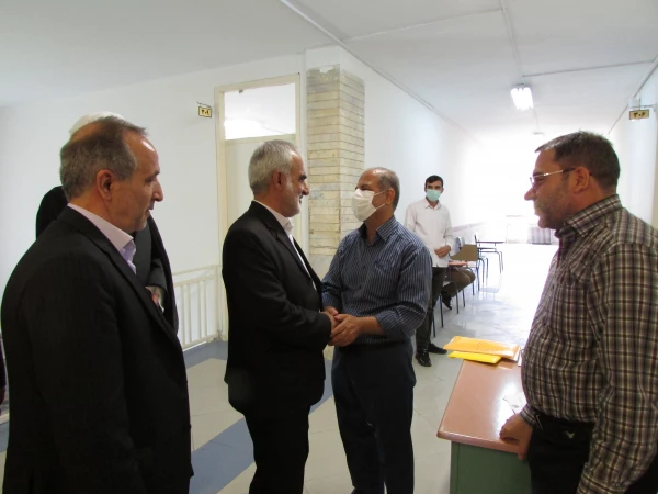 بازدید مدیرکل آموزش و پرورش استان از مراحل مصاحبه داوطلبان ورود به دانشگاه فرهنگیان 3