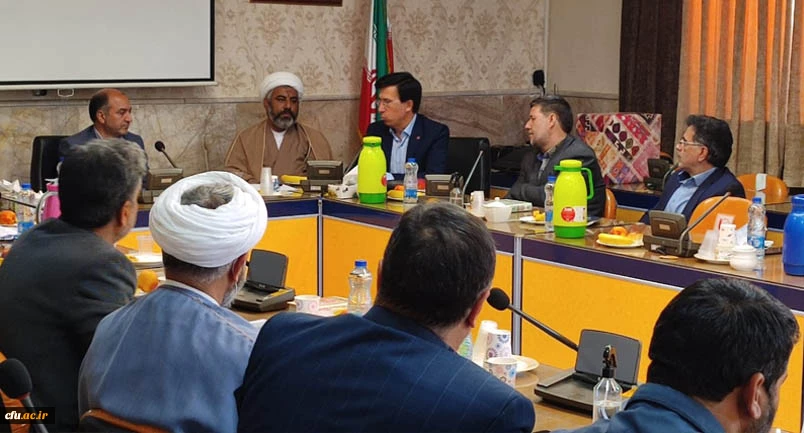 برگزاری آئین تکریم و معارفه معاون توسعه منابع و امور دانشجویی پردیس شهید بهشتی مشهد