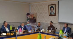 برگزاری آئین تکریم و معارفه معاون توسعه منابع و امور دانشجویی پردیس شهید بهشتی مشهد