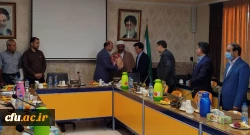 برگزاری آئین تکریم و معارفه معاون توسعه منابع و امور دانشجویی پردیس شهید بهشتی مشهد