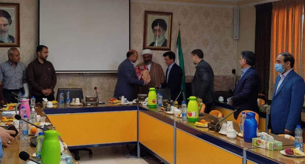 برگزاری آئین تکریم و معارفه معاون توسعه منابع و امور دانشجویی پردیس شهید بهشتی مشهد