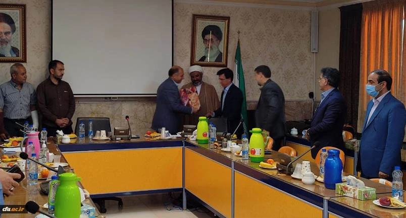 برگزاری آئین تکریم و معارفه معاون توسعه منابع و امور دانشجویی پردیس شهید بهشتی مشهد