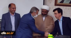 برگزاری آئین تکریم و معارفه معاون توسعه منابع و امور دانشجویی پردیس شهید بهشتی مشهد