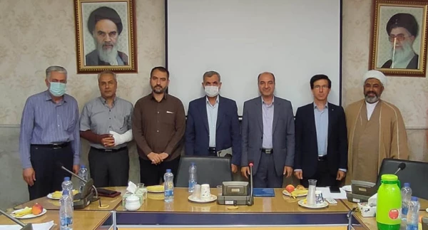 برگزاری آئین تکریم و معارفه معاون توسعه منابع و امور دانشجویی پردیس شهید بهشتی مشهد