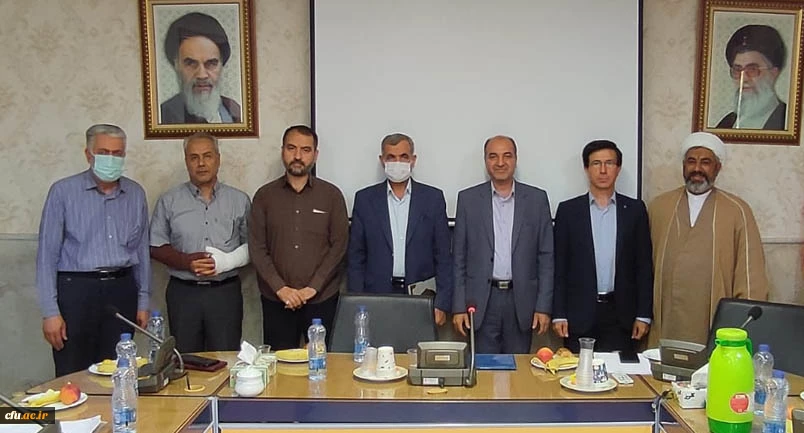 برگزاری آئین تکریم و معارفه معاون توسعه منابع و امور دانشجویی پردیس شهید بهشتی مشهد