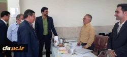 بازدید دکتر علی اکبر کجباف از روند مصاحبه ی داوطلبان ورود به دانشگاه استان اصفهان 3
