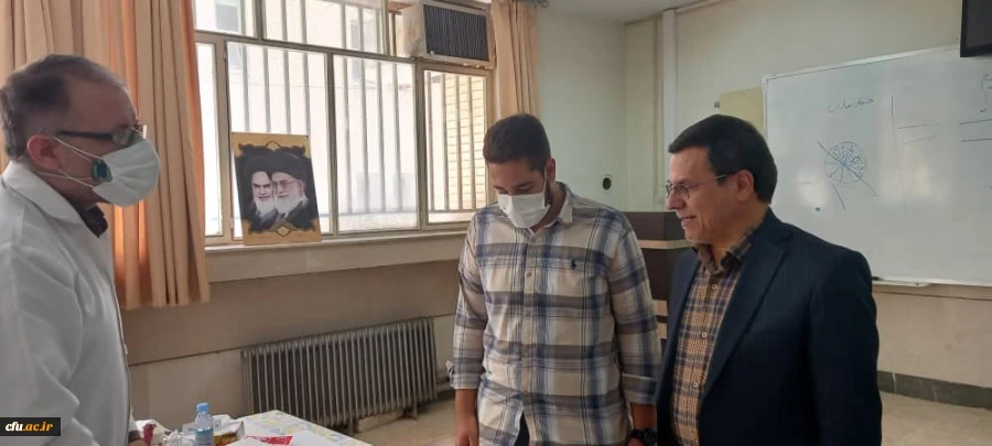 بازدید دکتر علی اکبر کجباف از روند مصاحبه ی داوطلبان ورود به دانشگاه استان اصفهان 5