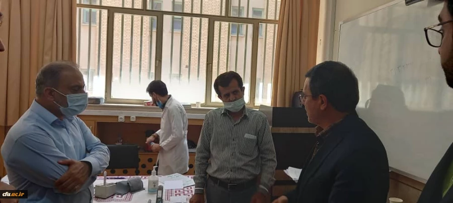 بازدید دکتر علی اکبر کجباف از روند مصاحبه ی داوطلبان ورود به دانشگاه استان اصفهان 8