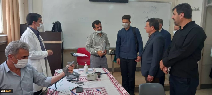 بازدید دکتر علی اکبر کجباف از روند مصاحبه ی داوطلبان ورود به دانشگاه استان اصفهان 11