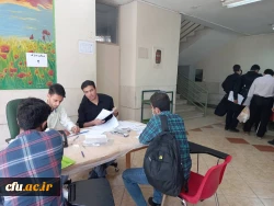 بازدید دکتر علی اکبر کجباف از روند مصاحبه ی داوطلبان ورود به دانشگاه استان اصفهان 13
