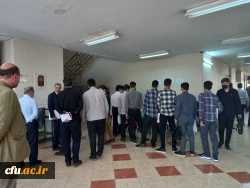 بازدید دکتر علی اکبر کجباف از روند مصاحبه ی داوطلبان ورود به دانشگاه استان اصفهان 16