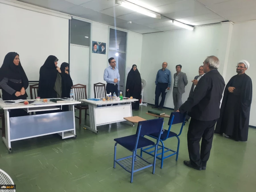 بازدید هیات رییسه دانشگاه فرهنگیان آذربایجان شرقی از روند برگزاری مصاحبه معرفی شدگان چند برابر ظرفیت پردیس های استان 6