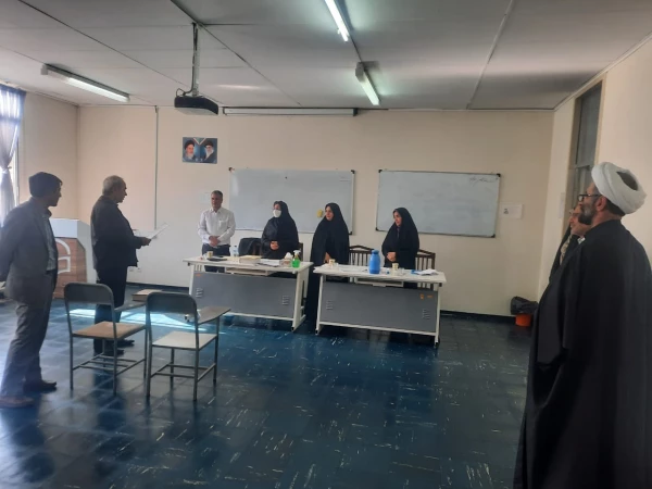 بازدید هیات رییسه دانشگاه فرهنگیان آذربایجان شرقی از روند برگزاری مصاحبه معرفی شدگان چند برابر ظرفیت پردیس های استان 7