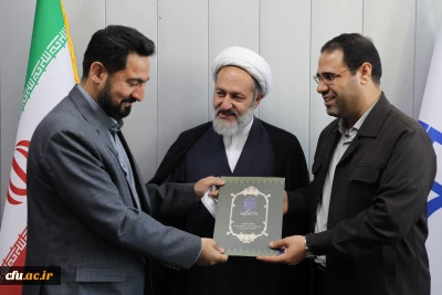 تکریم و معارفه سرپرست مدیریت همکاری ها و ارتباطات علمی و بین المللی دانشگاه فرهنگیان