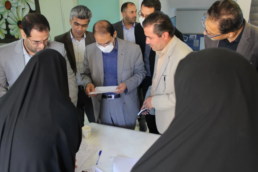 بازدید از فرایند مصاحبه معرفی شدگان چند برابر ظرفیت دانشگاه فرهنگیان 7