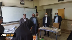 بازدید انصاری راد از فرایند اجرایی مصاحبه داوطلبان ورود به دانشگاه فرهنگیان 5