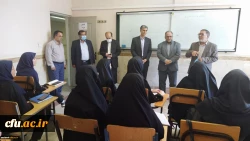 معاون دانشجویی دانشگاه از روند مصاحبه داوطلبان ورود به دانشگاه فرهنگیان و نیز کلاس های مهارت آموزان بازدید کردند. 2