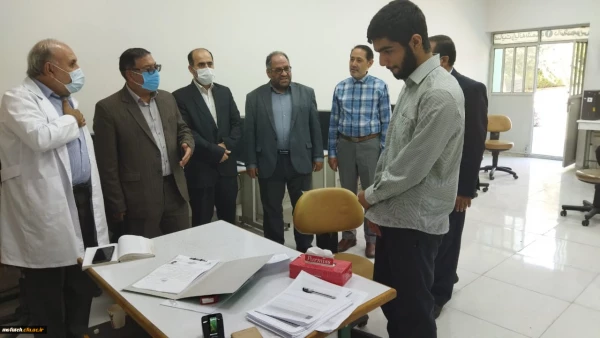 بازدید انصاری راد از فرایند اجرایی مصاحبه داوطلبان ورود به دانشگاه فرهنگیان 4