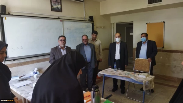 بازدید انصاری راد از فرایند اجرایی مصاحبه داوطلبان ورود به دانشگاه فرهنگیان 5