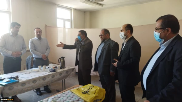 بازدید انصاری راد از فرایند اجرایی مصاحبه داوطلبان ورود به دانشگاه فرهنگیان 6