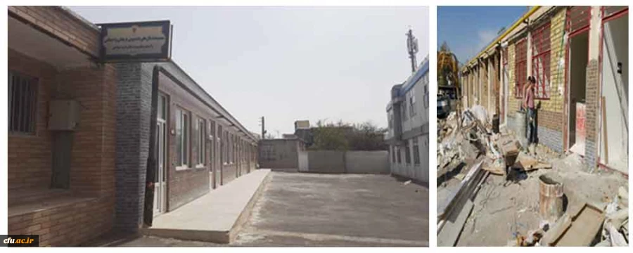 افتتاح طرح های عمرانی تمام تکمیل شده دانشگاه فرهنگیان زنجان در هفته دولت 2