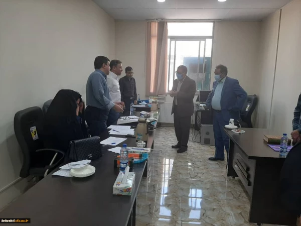 بازدید دکتر انصاری راد از روند اجرایی مصاحبه داوطلبان ورودی به دانشگاه در مرکز شهید بهشتی استان تهران  3