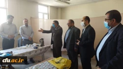 بازدید دکتر انصاری راد از روند اجرایی مصاحبه داوطلبان ورودی به دانشگاه در پردیس های استان تهران 7