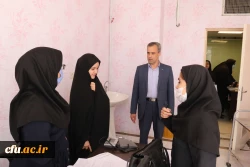 مدیر امور پردیس های استان یزد از روند برگزاری مصاحبه داوطلبان ورود به دانشگاه فرهنگیان بازدید کرد
 2