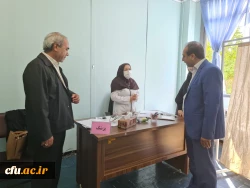 بازدید آقای علی زمانی و عباس بروغنی از روند برگزاری مصاحبه معرفی شدگان چند برابر ظرفیت پردیس های استان آذربایجان شرقی 3