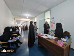 بازدید آقای علی زمانی و عباس بروغنی از روند برگزاری مصاحبه معرفی شدگان چند برابر ظرفیت پردیس های استان آذربایجان شرقی 4