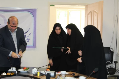 آیین معارفه مسؤول حراست پردیس آیت الله کمالوند خرم آباد