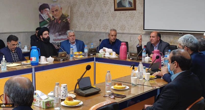 برگزاری آئین تکریم و معارفه معاون آموزشی، پژوهشی و فرهنگی پردیس شهید بهشتی مشهد